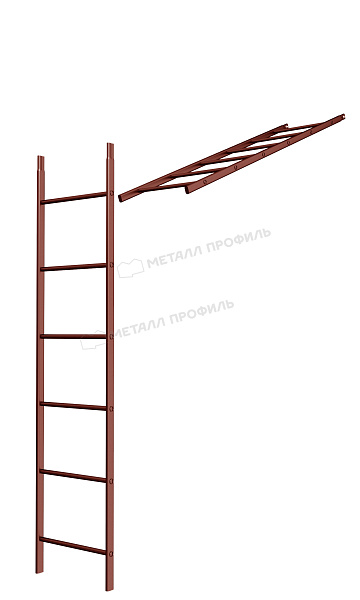 Лестница кровельная стеновая дл. 1860 мм без кронштейнов (3011) ― где приобрести в Калининграде? У нас!