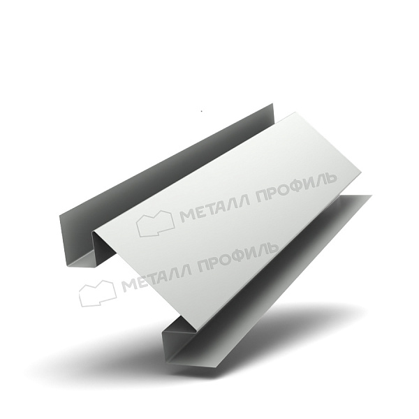 Планка угла внутреннего сложного 75х3000 (ПЭ-01-9003-0.45) ― заказать по доступным ценам (1090 ₽) в Калининграде.